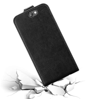 HTC ONE A9 Flipfodral Skal (Svart)