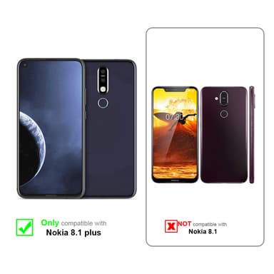 Skal Fodral till Nokia 8.1 PLUS Universell