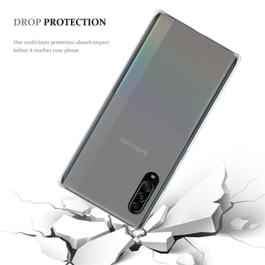 Samsung Galaxy A90 5G Skal Fodral Case (Transparent)