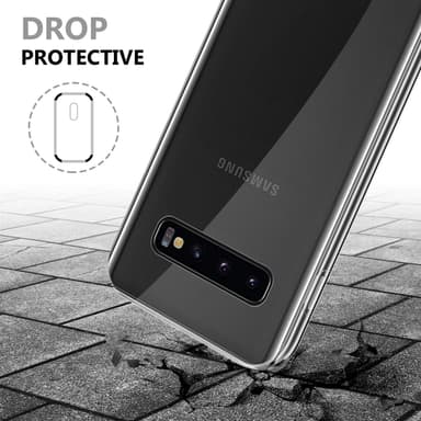 Skal Samsung Galaxy S10 4G Fodral Case (Transparent)