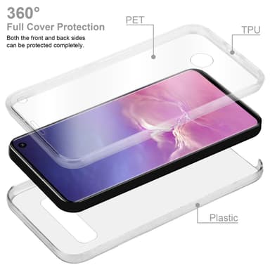 Skal Samsung Galaxy S10 4G Fodral Case (Transparent)