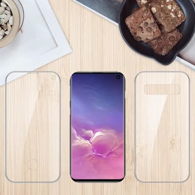 Skal Samsung Galaxy S10 4G Fodral Case (Transparent)