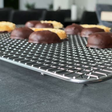 Kylhylla i rostfritt stål Bakhylla (Silver)