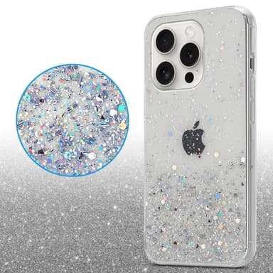 iPhone 15 PRO MAX Skal Fodral Case (Genomskinlig)
