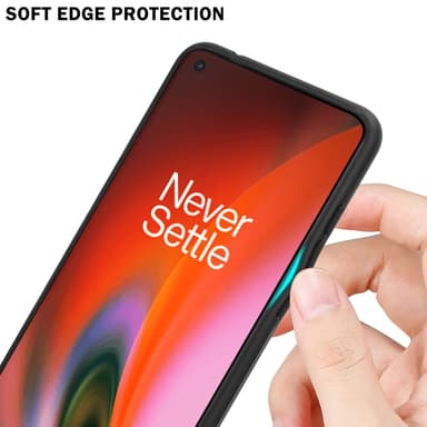 OnePlus Nord 2 5G Skal Fodral Case (Svart)