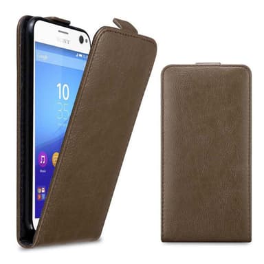 Sony Xperia C4 Flipfodral Skal (Brun)