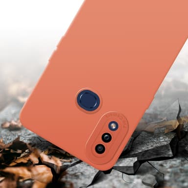 Samsung Galaxy A10s / M01s Skal Fodral Case (Orange)