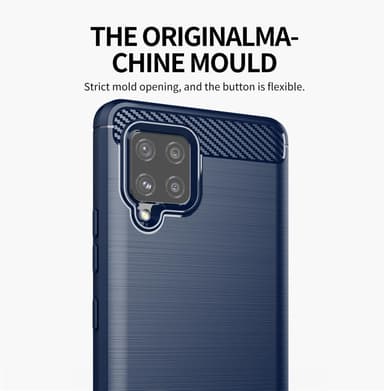 Samsung Galaxy A42 4G Skal Fodral Case (Blå)
