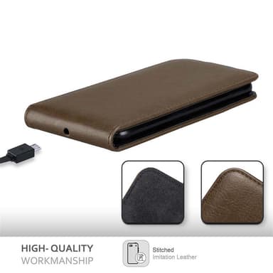 Sony Xperia C4 Flipfodral Skal (Brun)
