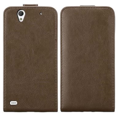 Sony Xperia C4 Flipfodral Skal (Brun)