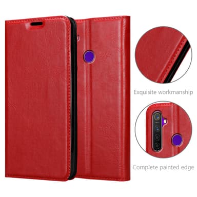 Realme 5 / 5i / 6i / C3 Skal Fodral Case (Röd)