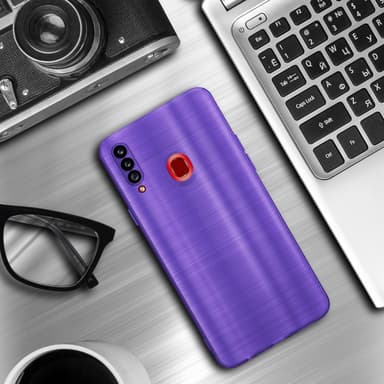 Samsung Galaxy A20s Skal Fodral Case (Lila)