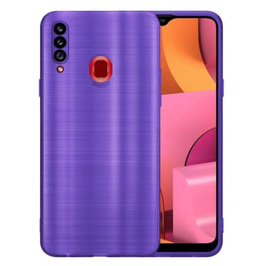 Samsung Galaxy A20s Skal Fodral Case (Lila)