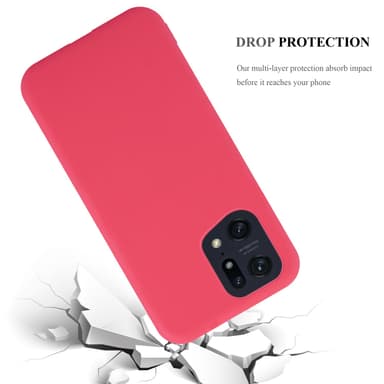 Skal Oppo FIND X5 PRO Fodral Case (Röd)