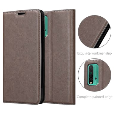Xiaomi RedMi 9T / POCO M3 Skal Fodral Case (Brun)