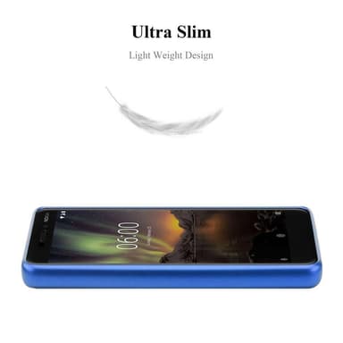Skal Nokia 6.1 Fodral Case (Blå)