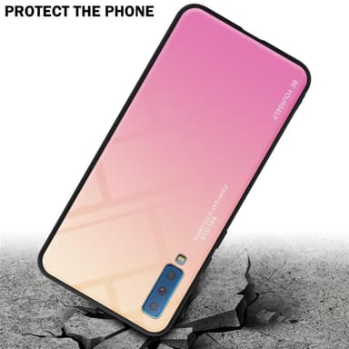 Samsung Galaxy A7 2018 Skal Fodral Case (Svart)