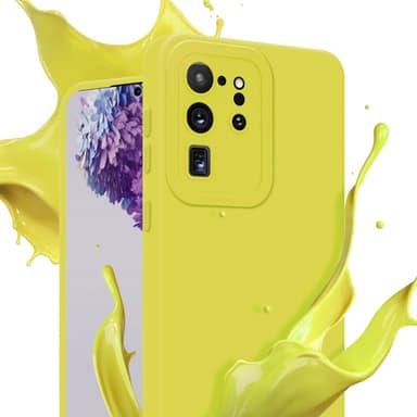 Samsung Galaxy S20 ULTRA Skal Fodral Case (Gul)