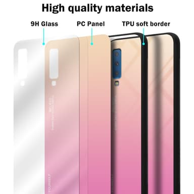 Samsung Galaxy A7 2018 Skal Fodral Case (Svart)