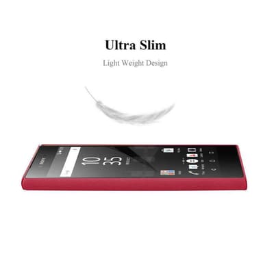 Sony Xperia Z5 PREMIUM Skal Fodral Case (Röd)