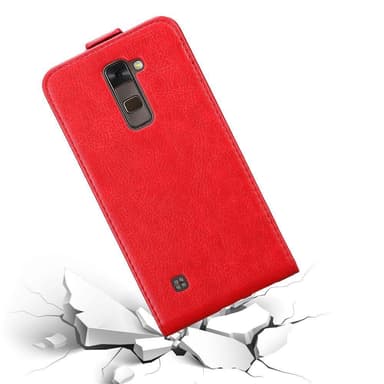 LG STYLUS 2 Flipfodral Skal (Röd)