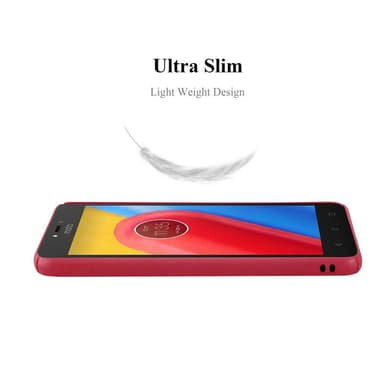 Motorola MOTO C PLUS Skal Fodral Case (Röd)