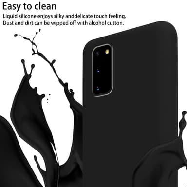 Samsung Galaxy S20 Skal Fodral Kedja (Svart)
