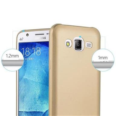 Skal Samsung Galaxy J5 2015 Fodral Case (Guld)