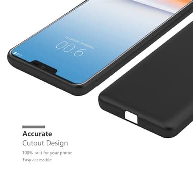 Skal LG G7 ThinQ / FIT / ONE Fodral Case (Svart)