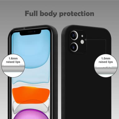 iPhone 11 Skal Fodral Case (Svart)