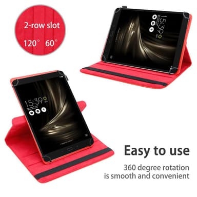 Asus ZenPad 3S 10 (9.7 tum) Skal Fodral Case (Röd)