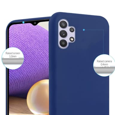 Skal Samsung Galaxy A32 5G Fodral Case (Blå)