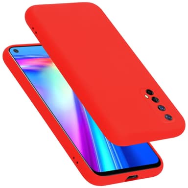 Realme 7 5G Skal Fodral Case (Röd)