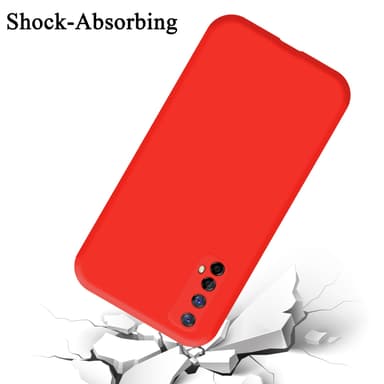 Realme 7 5G Skal Fodral Case (Röd)