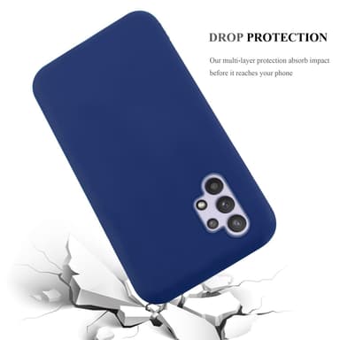 Skal Samsung Galaxy A32 5G Fodral Case (Blå)