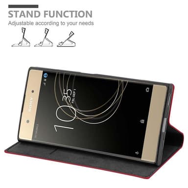 Sony Xperia XA1 PLUS Skal Fodral Case (Röd)