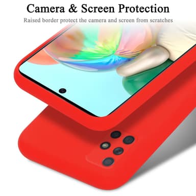 Samsung Galaxy A51 4G / M40s Skal Fodral Case (Röd)