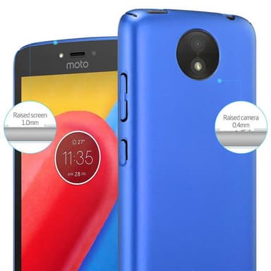 Motorola MOTO C PLUS Skal Fodral Case (Blå)