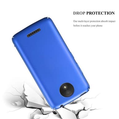 Motorola MOTO C PLUS Skal Fodral Case (Blå)