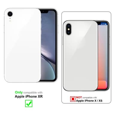 iPhone XR Plånboksfodral Skal (Röd)