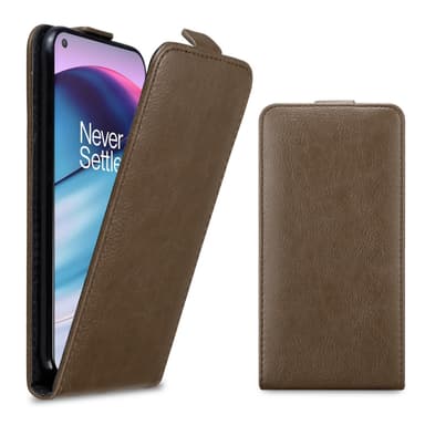 OnePlus Nord CE 5G Flipfodral Skal (Brun)