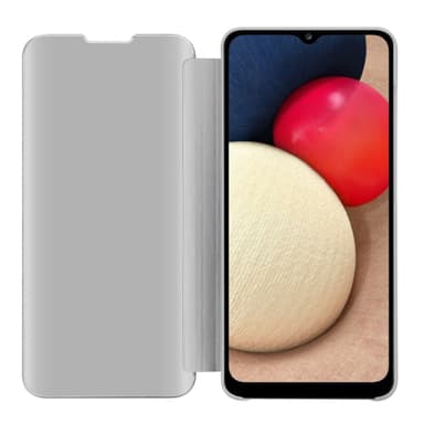 Samsung Galaxy A02s Plånboksfodral Skal (Silver)
