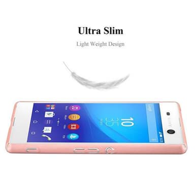 Sony Xperia M5 Skal Fodral Case (Rosa)