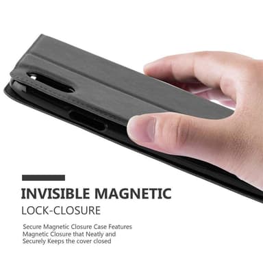 iPhone XR Plånboksfodral Skal (Svart)