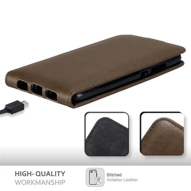 Huawei NOVA PLUS Flipfodral Skal (Brun)