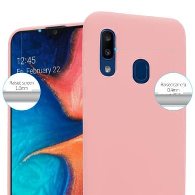 Skal Samsung Galaxy A10e / A20e Fodral Case (Rosa)