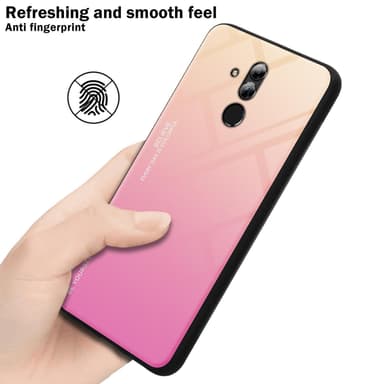 Huawei MATE 20 LITE Skal Fodral Case (Svart)