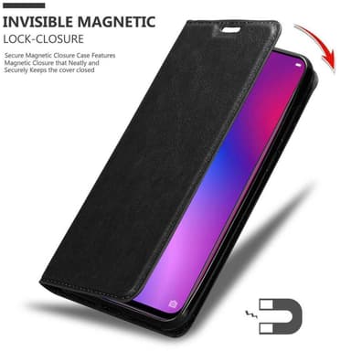 Oppo R17 Skal Fodral Case (Svart)