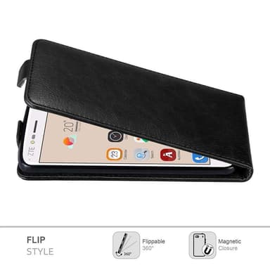 ZTE Blade V8 Flipfodral Skal (Svart)
