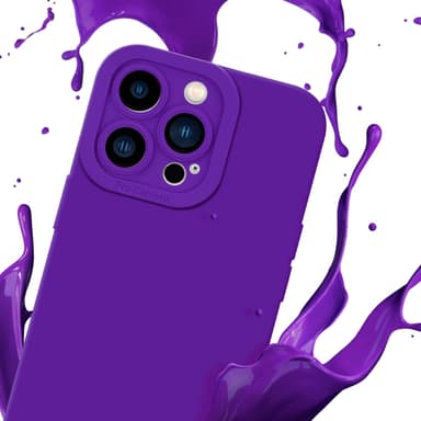 iPhone 14 PRO MAX Skal Fodral Case (Lila)